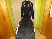 Eintracht Frankfurt Jako 2 tlg.Spieler Freizeit- Trainingsanzug "FRAPORT" Gr.M