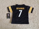 NEW Nike Pittsburgh Steelers BEN ROETHLISBERGER baby toddler jersey 12M 18M 24M