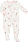 Carter's Little Girls' Fairy Footed Fleece Sleeper- 2T
