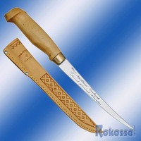 Marttiini - Finnisches Filetiermesser, Klinge 15 cm,  Lederscheide - 903015