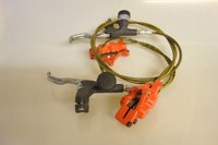 Grimeca System 12 Scheibenbremsen Satz für Vorderrad und Hinterrad Kult Retro