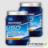 Multipower Iso Drink Orange 2x 735g Dose MHD 08/2016