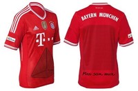 FC Bayern München Adidas Sondertrikot 2013/14, D. Sporthilfe, Neu, Gr. XL, RAR