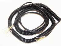 Spiralkabel 6-adrig 6x0,25 Sicherung Sicherheit Tor Antrieb Sektionaltor Rolltor