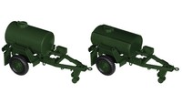 05163 Roco Minitank  H0 Bausatz Wassertankanhänger US Army