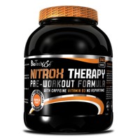 BioTech USA Nitrox Therapy 340g,Pre Workout Booster Arginine Creatine BCAA+Bonus