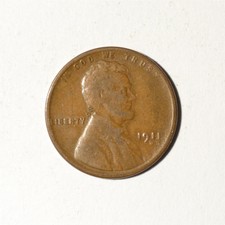 1911-D Lincoln Wheat Cent 1C United States Coin