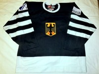 DEB Gameworn Eishockeytrikot WM 2008 Retro 1932 #22 Michael Bakos selten !