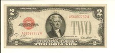 1928A $2 Red Seal U.S. Note A 5809 7762 A . Nice Starter . Worth $400 If Cu
