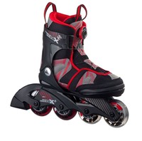 K2 Sk8 Hero X Boa Junior Inliner (Kinder) Skates "Black-Red" Modell 2016 NEU=