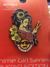 Hard Rock Cafe Myrtle Beach NEW 2016 Anime Girl Series pin