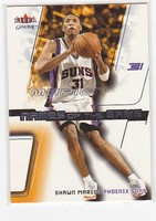 SHAWN MARION, Suns 02-03 Fleer Genuine NAMES OF THE GAME # 15