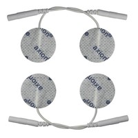 32mm runde Elektroden Pads 4 Stück TENS  EMS Reizstromgerät Reizstrom Behandlung
