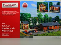 Auhagen 11435 Auhagen Bahnhof Steinbach mit Wasserhaus Auhagen Schmalspurbahnhof