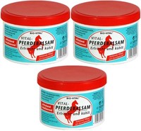 (6,63€/l) 3x BIO-VITAL Vital-Pferdebalsam Pferdesalbe Kühlgel Eukalyptusöl 500ml