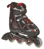 FILA KIDS-INLINE-SKATES "X-ONE" 4 fach VERSTELLBARE Inliner. Super Passform-Halt