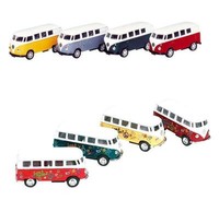 VW Bully Bulli Bus Modellautos Modell Auto Spritzguss-Autos mit Rückzugmotor