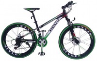26" ZOLL MOUNTAINBIKE MTB FAHRRAD MIT AEROSPOKE FELGEN SCHEIBENBREMSE SHIMANO