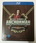 ANCHORMAN Blu-ray Steelbook OOS/OOP MINT #/4000 Print LIMITED ZAVVI WILL FERRELL