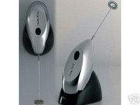 Latte Whip Magic Milchaufschäumer, chrom, orig. mit Gelenkfeder, Dürkop