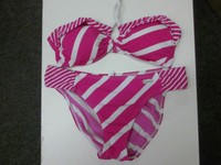 Bikini Buffalo BANDEAU pink weiss NEU Gr. 38 A/B Musterware TOP %%%