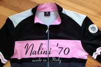 Original NALINI PRO Langarmtrikot Radtrikot CAMUSO rosé Größe L (4) Retrotrikot