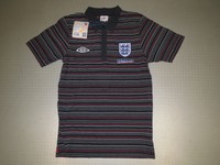 England After Match Polo 10/11 Orig Umbro Gr S M L neu