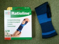 Ratioline Handgelenksbandage Gr. S/M