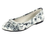 NEU s.Oliver Ballerina Black Flower *6830