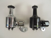 Nordlicht HQ Max, Dynamo, Linksanbau, Seitenläufer, Beleuchtung, silber, schwarz