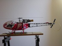 RC Hubschrauber 450er im LAMA Rumpf