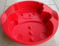 Tupperware Silikonform Backform Schneemann RAR Neu