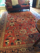 Antique Serapi Oriental Rug, Circa 1890