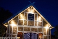 Fachwerk Pferdestall - Rosengarten, Satteldach KVH 7,00 x 12,00 als Bausatz