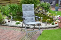 Kettler Basic Plus Klappsessel mit Auflagen Gartenstuhl Sessel Stuhl Klappstuhl