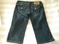 edc by ESPRIT zuckersüße 3/4-Stretch-Jeans STRETCH-Caprihose Inch 28 ca.36/38/40