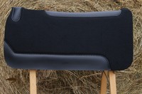 Western-Pad    Filz/ Neopren/ Filz mit Besatz   76x79 cm