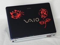 NB SONY VAIO VGN-CR31S/L - 14,1' 2,1GHz 2GB 320GB Win7 & Tattoo mit SWAROVSKI