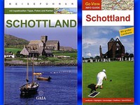 2 Reiseführer Schottland  mit Edinburgh GLASGOW+GROSSE LANDKARTE, 344 SEITEN