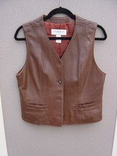 Liz Claiborne 100% Leather Vest