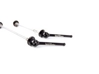 CNC Titan Schnellspanner schwarz/Black eloxiert 43g No Carbon Quick Release