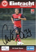 Cenk Tosun   Eintracht Frankfurt   2009/2010   Autogrammkarte  -200285