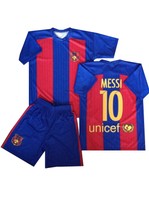 Barcelona fanshirt & shorts trikot set messi kinder herren 