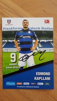 FSV Frankfurt Autogrammkarte Edmond Kapllani