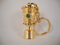 DFB Pokal Schlüsselanhänger Keyring Bayern München BVB Borussia Dortmund Sieger