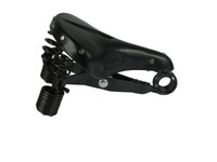 Lepper Primus 215 Ledersattel schwarz heavy duty black Saddle Leather + Kloben