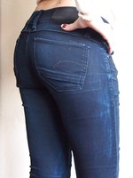 G-Star Damen Jeans LYNN ZIP SKINNY WMN DK Aged Größe von 25/30 bis 31/36