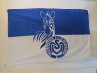 MSV DUISBURG FAHNE HISSFLAGGE 120x80CM HISSFAHNE