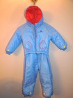 IZOD LACOSTE BLUE ONE PIECE SNOWSUIT SIZE XL TODDLER (2-3 YEARS)