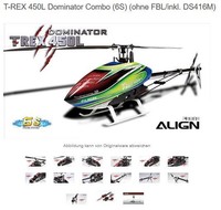 Align T-Rex 450L Dominator 6S KIT RH45E23X mit Motor 460MX + RCE-BL45X Regler